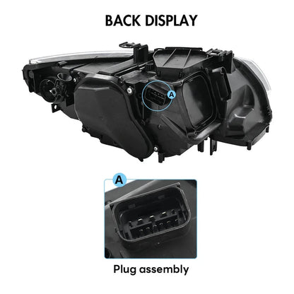 NTXGlow LED Projector Headlights (2007-2013 BMW 3-Series E92, E93 Coupe)