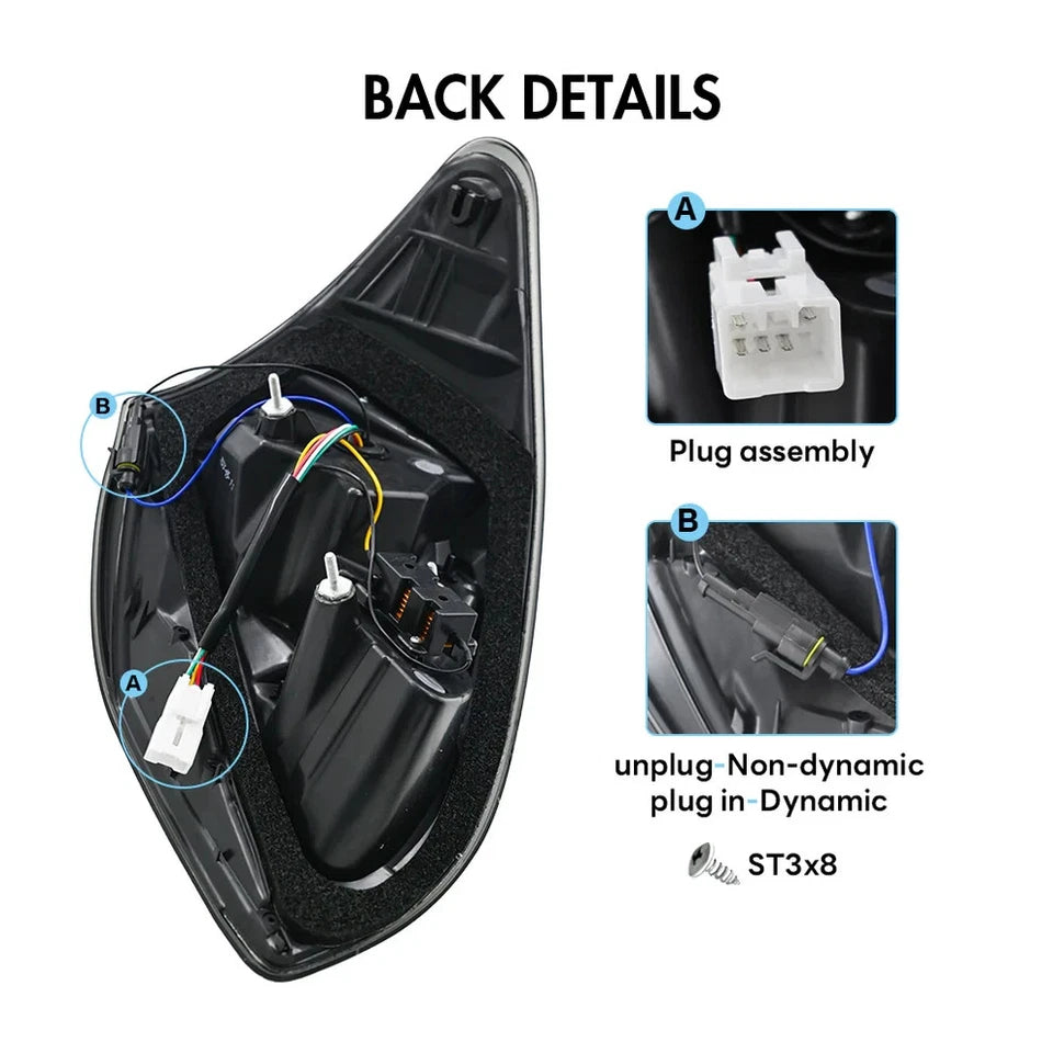 NTXGlow Smoked LED Tail Lights (2009-2012 Toyota RAV4)