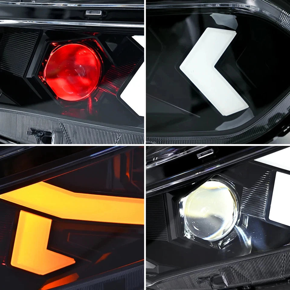 NTXGlow Demon Eye LED Headlights (2018-2022 Honda Accord Sedan)