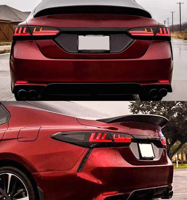 NTXGlow Clear LED Tail Lights (2018-2024 Toyota Camry)