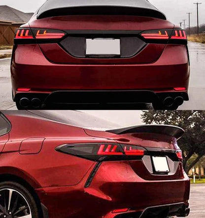 NTXGlow Clear LED Tail Lights (2018-2024 Toyota Camry)