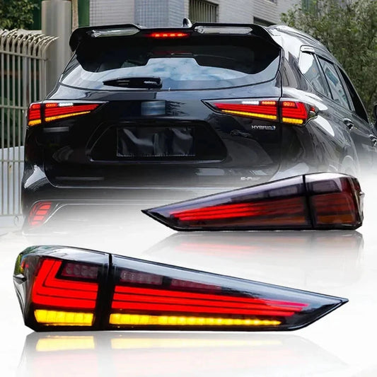 NTXGlow Smoked LED Tail Lights (2021-2023 Toyota Highlander)
