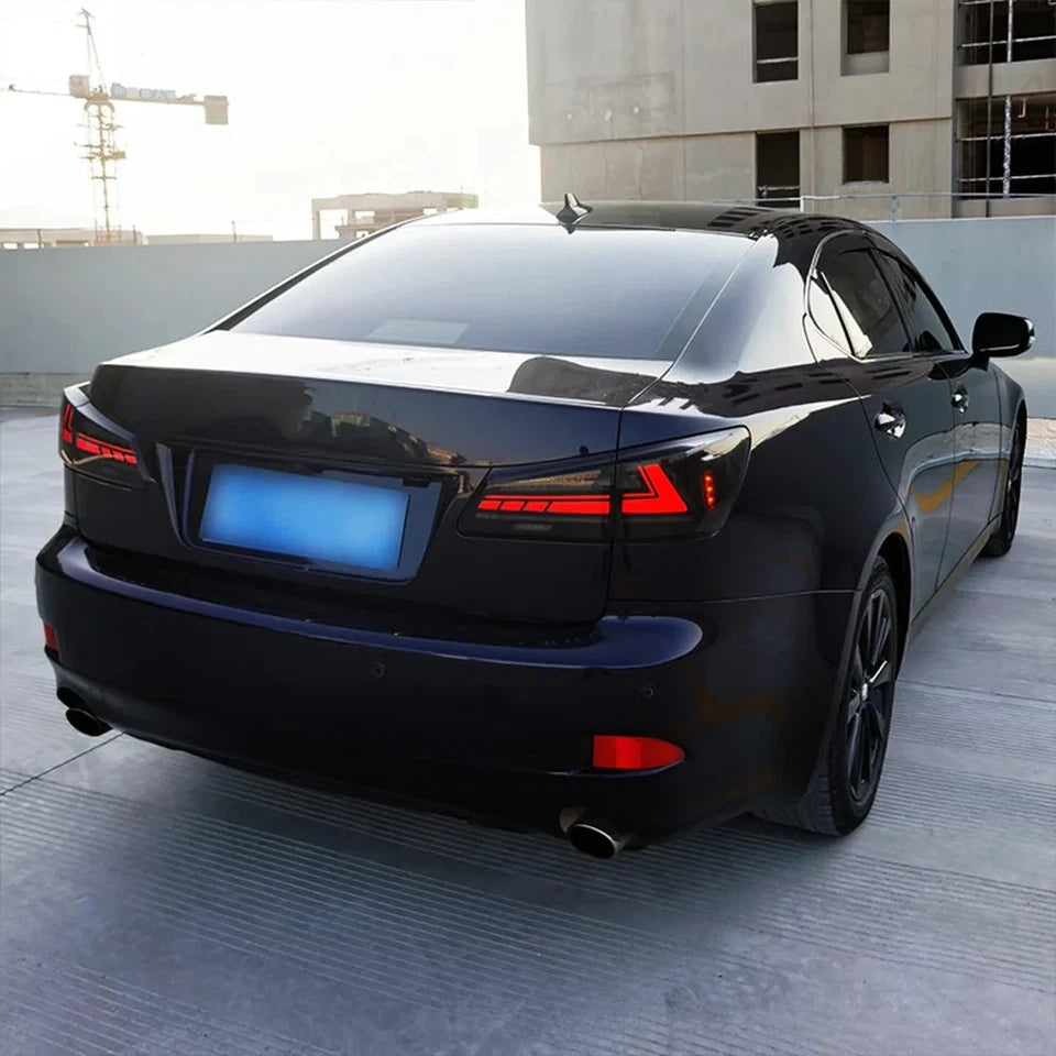 NTXGlow Smoked LED Tail Lights (2006-2012 Lexus IS250, IS350, IS F)