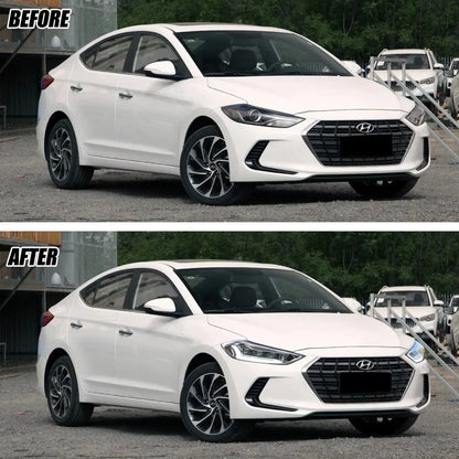 NTXGlow Devil Eyes LED Headlights (2017-2018 Hyundai Elantra)