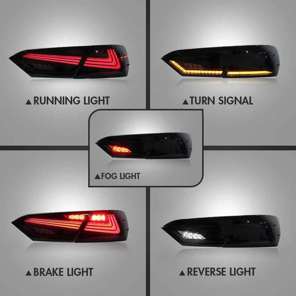 NTXGlow LED Tail Lights (2018-2024 Toyota Camry SE, XSE, LE)
