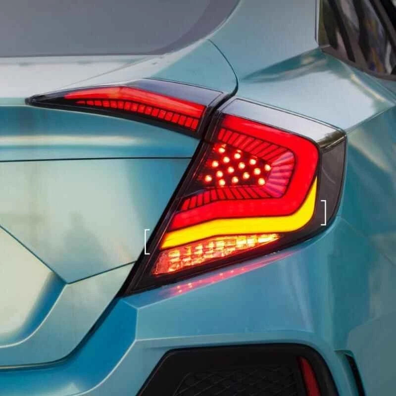 NTXGlow Smoked Red LED Tail Lights (2016-2021 Honda Civic 10th)