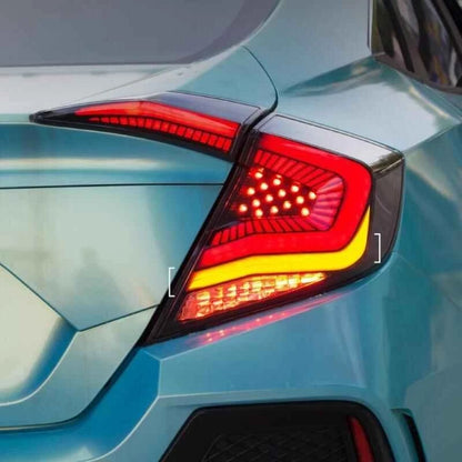 NTXGlow Smoked Red LED Tail Lights (2016-2021 Honda Civic 10th)