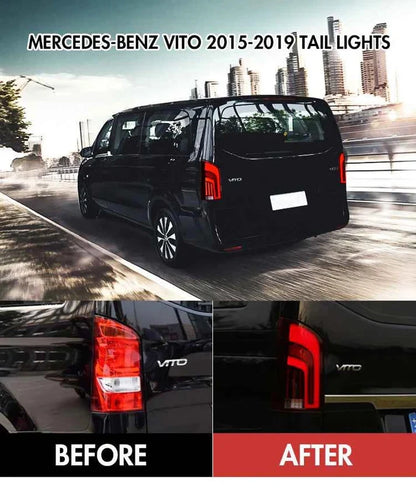 NTXGlow Red LED Tail Light (2015-2019 Mercedes-Benz Vito W447 & MPV)