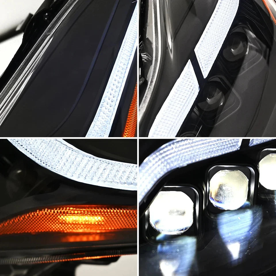 NTXGlow LED Tube Projector Headlights (2008-2015 Infiniti G37 & Q60 Coupe)