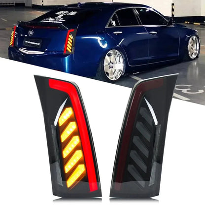 NTXGlow Start-up Animation LED Tail Lights (2013-19 Cadillac ATS ATS-L Sedan 1st Gen)
