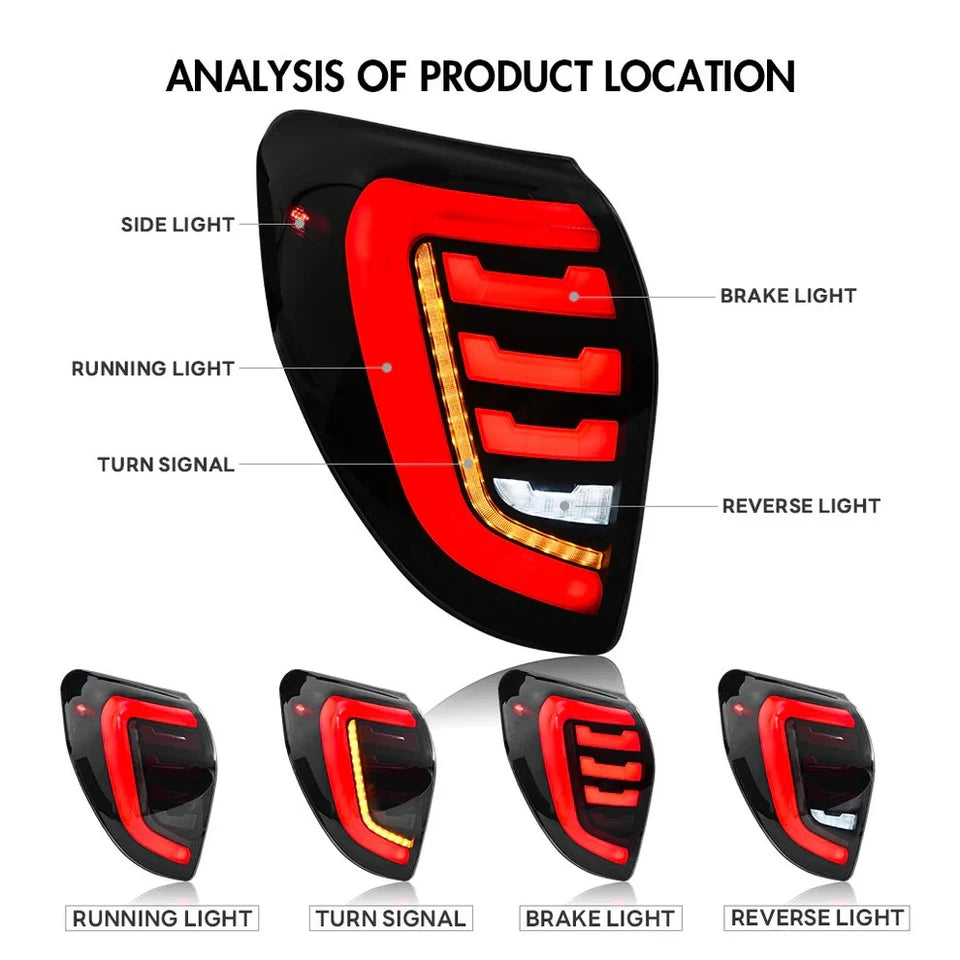 NTXGlow Smoked LED Tail Lights (2009-2012 Toyota RAV4)