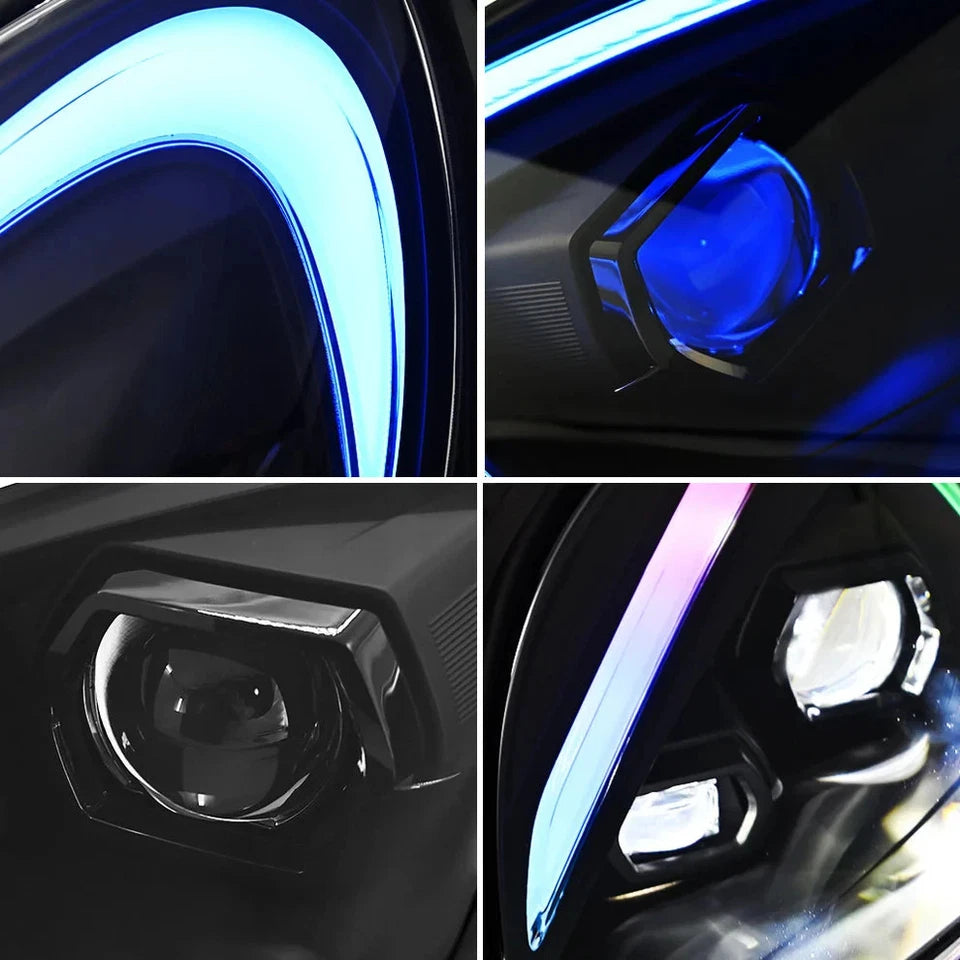 NTXGlow RGB LED Headlights (2005-2013 Chevrolet Corvette C6)