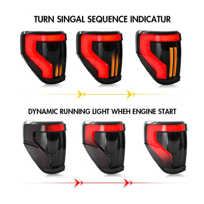 NTXGlow LED Tail Lights (2009-2014 Ford F-150)