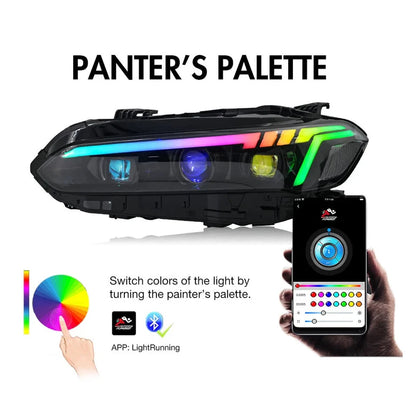 NTXGlow RGB LED Headlights (2022-2025 Honda Civic 11th Gen)