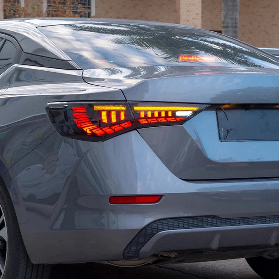 NTXGlow Red LED Tail Lights (2019-2021 Nissan Sylphy Sentra Pulsar)