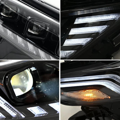 NTXGlow LED triple beam Headlights (2018-24 Toyota Camry LE, SE, XLE, XSE, TRD)