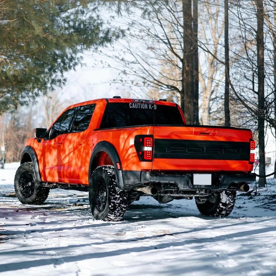 NTXGlow Black Smoked LED Tail Lights (2009-2014 Ford F-150)