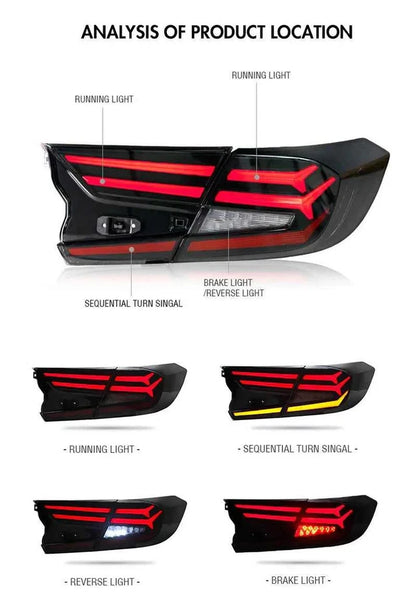 NTXGlow Tail Light (2018-2021 Honda Accord 10th Gen)
