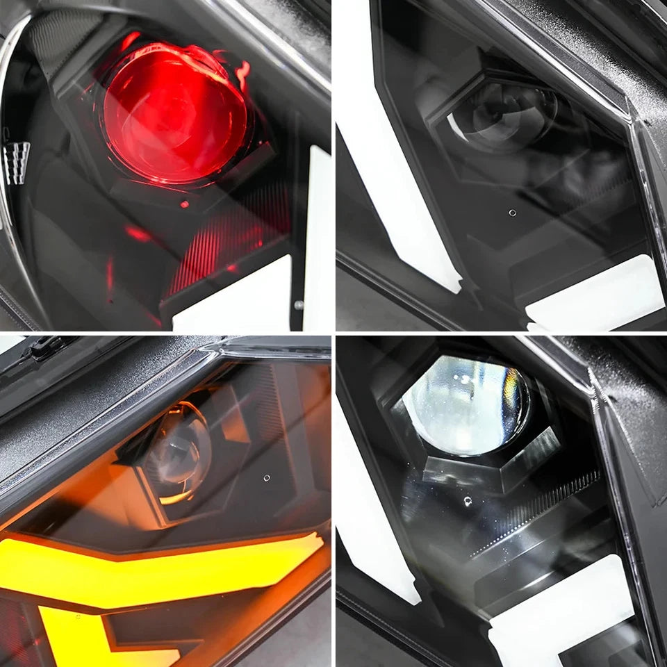 NTXGlow Demon Eye LED Headlights (2013-2015 Honda Accord)