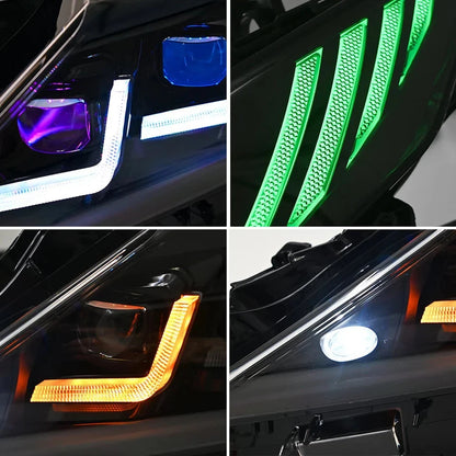 NTXGlow RGB Quad Projector Headlights (2018-2024 Toyota Camry LE, SE, XLE, XSE, TRD)