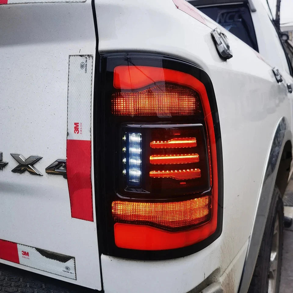 NTXGlow Smoked LED Tail Lights (2009-18 Dodge RAM 1500 & 2013-18 RAM 2500)