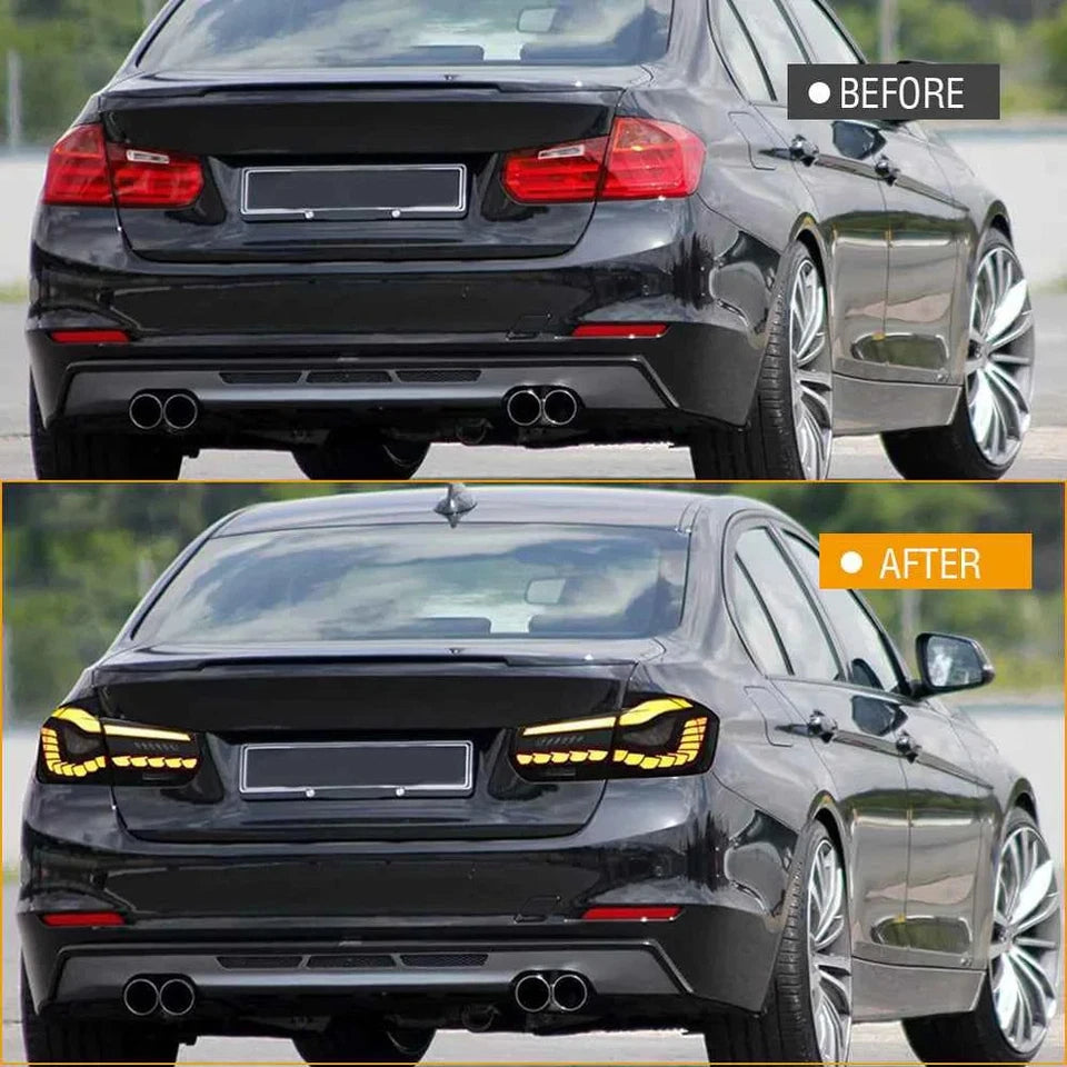 NTXGlow Smoked LED Tail Lights (2013-2018 BMW 3-Series F30, F35, F80)