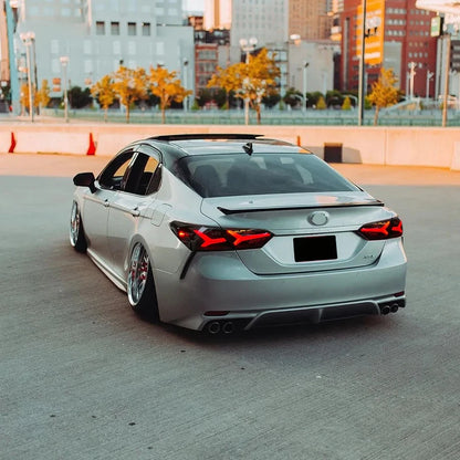 NTXGlow Smoke Tail Lights (2018-2024 Toyota Camry LE SE, XLE, XSE, TRD 8th Gen)