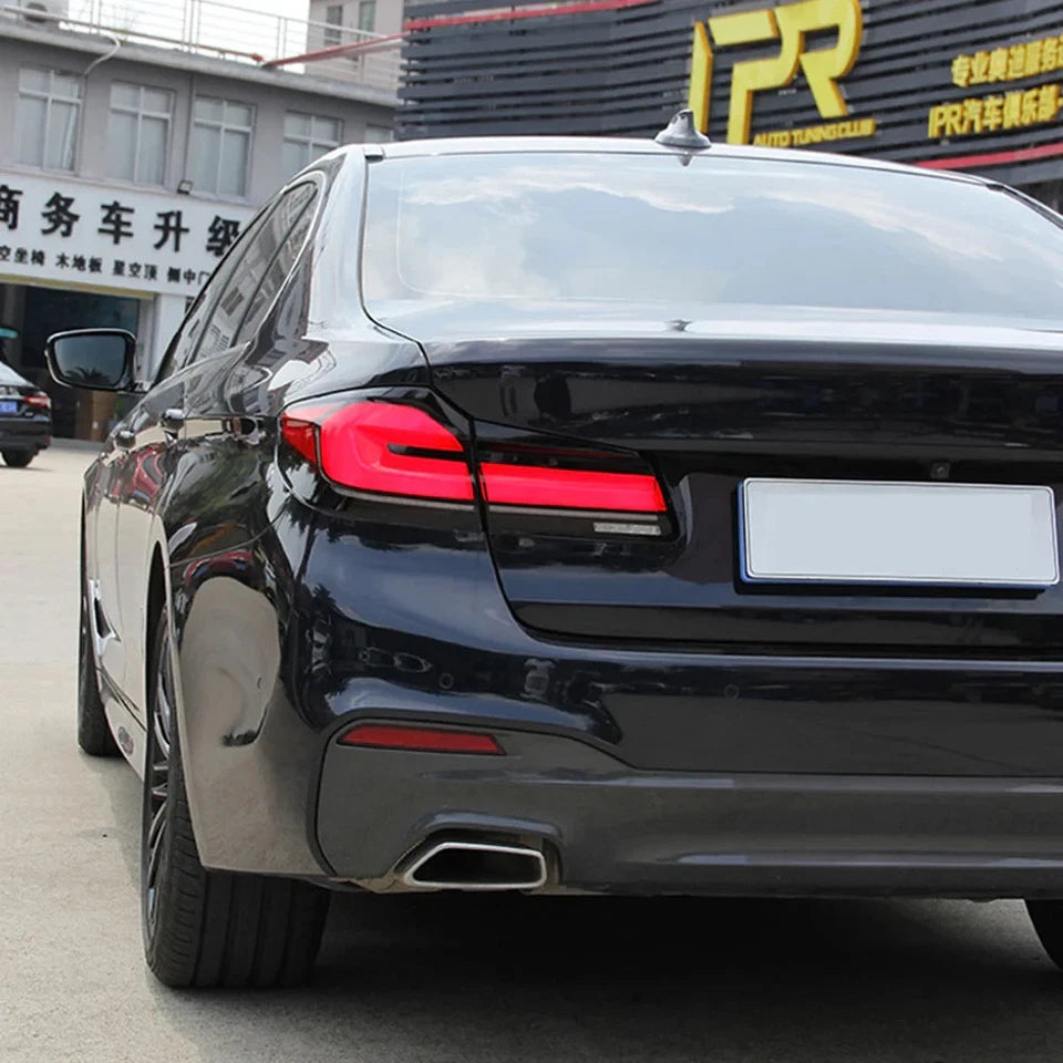 NTXGlow Smoked OLED GTS Tail Lights (2018-2022 BMW 5-Series G30, G38)