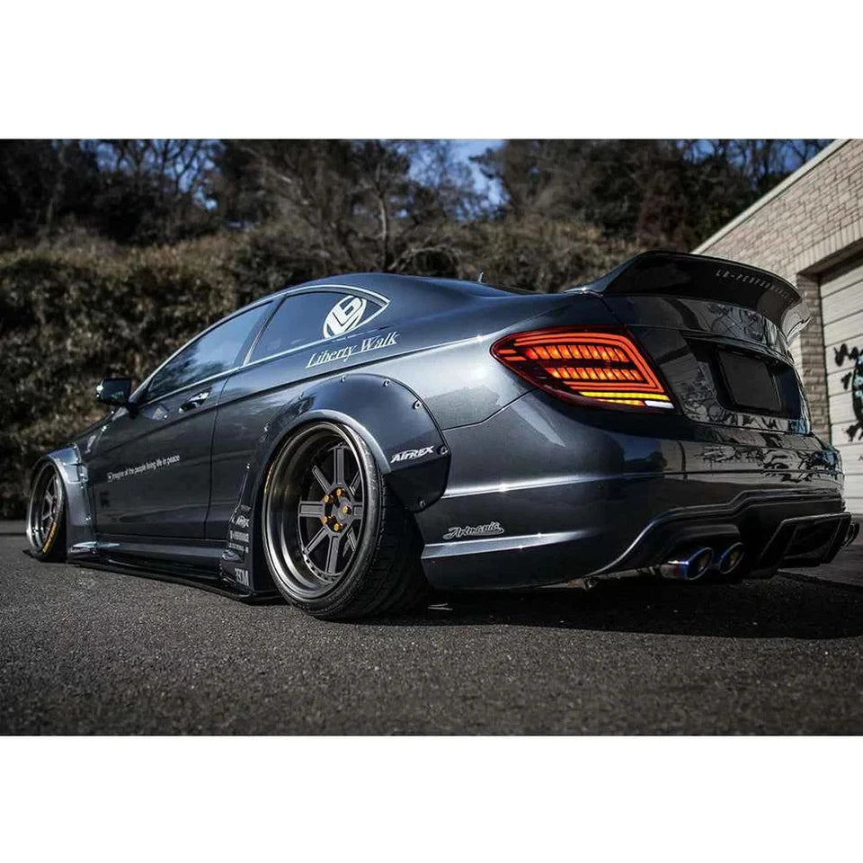 NTXGlow LED Tail Lights (2007-2014 Mercedes-BENZ W204 C180 C200 C260 C300)