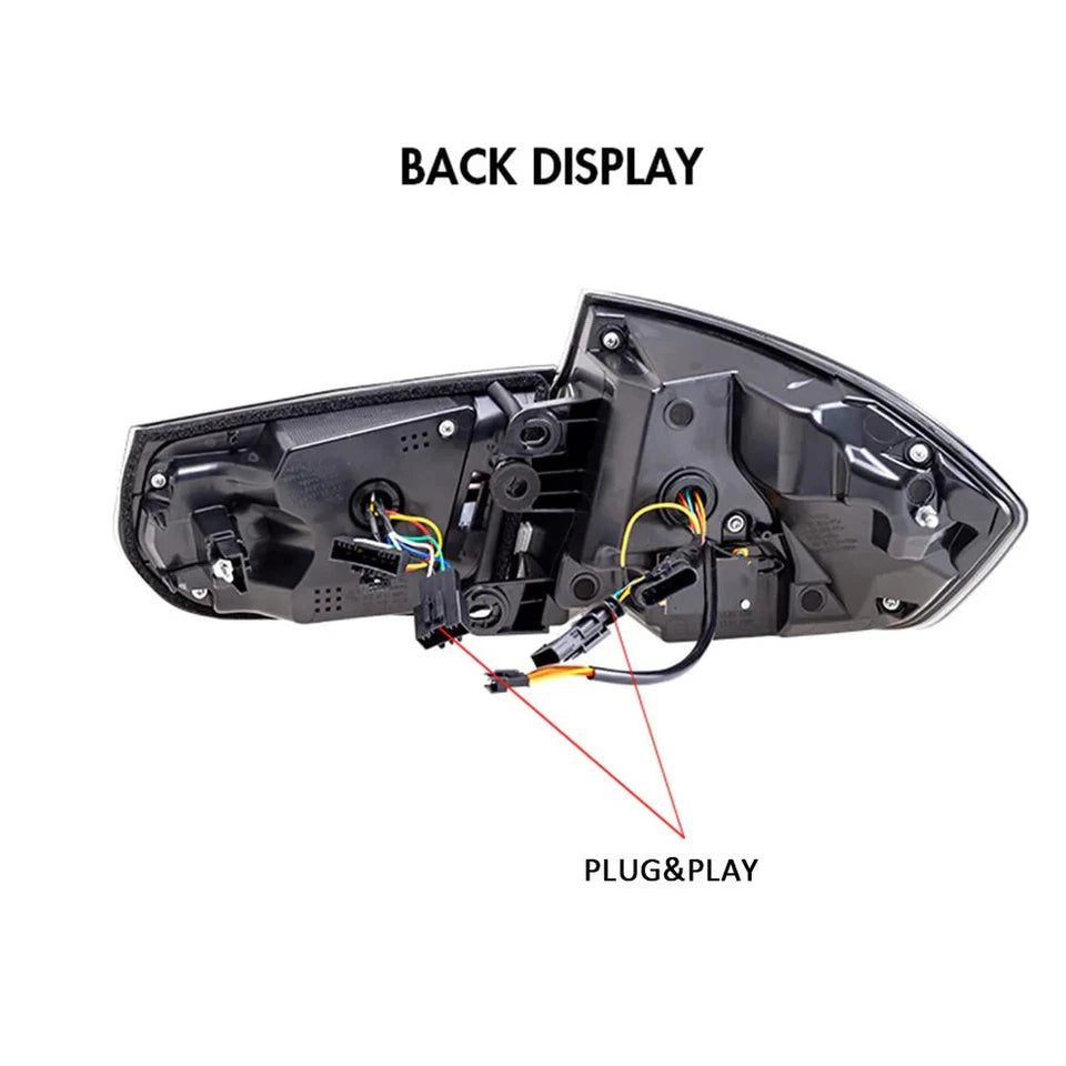 NTXGlow Smoked LED Tail Lights (2013-2019 BMW 3-Series F30, F35, F80, M3)