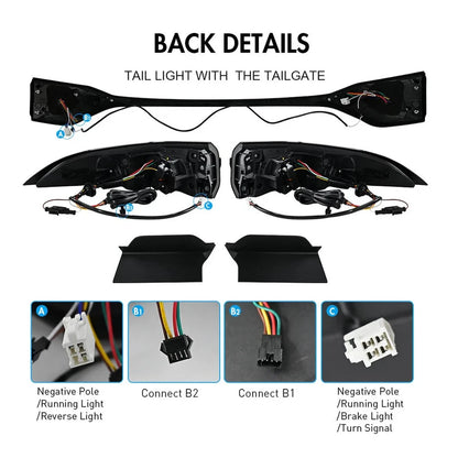 NTXGlow Smoke Red Tail Lights (2020-2024 Toyota Corolla L, LE, SE, XSE, XLE)