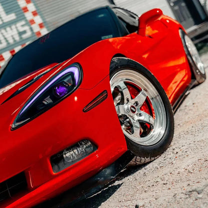 NTXGlow RGB LED Headlights (2005-2013 Chevrolet Corvette C6)