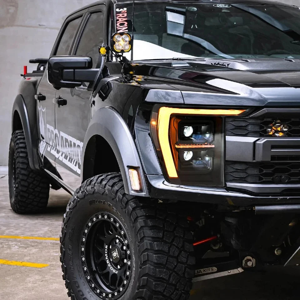 NTXGlow High-Range LED Version Headlights (2021-2024 Ford F-150 P702 14th Gen)