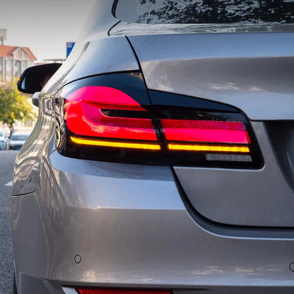 NTXGlow Red LED Tail Lights (2011-2017 BMW 5-Series F10, F18)