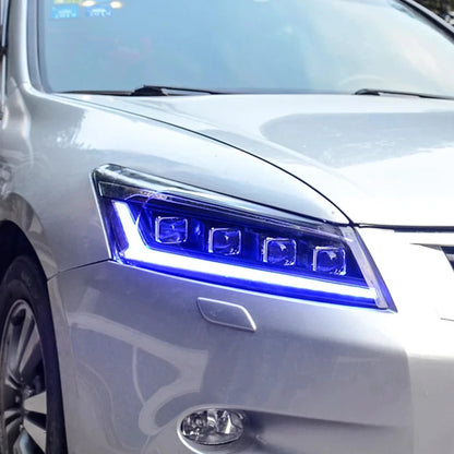 NTXGlow Dynamic DRL LED Headlights 2008-2012 Honda Accord MK8 (Demon Eyes)