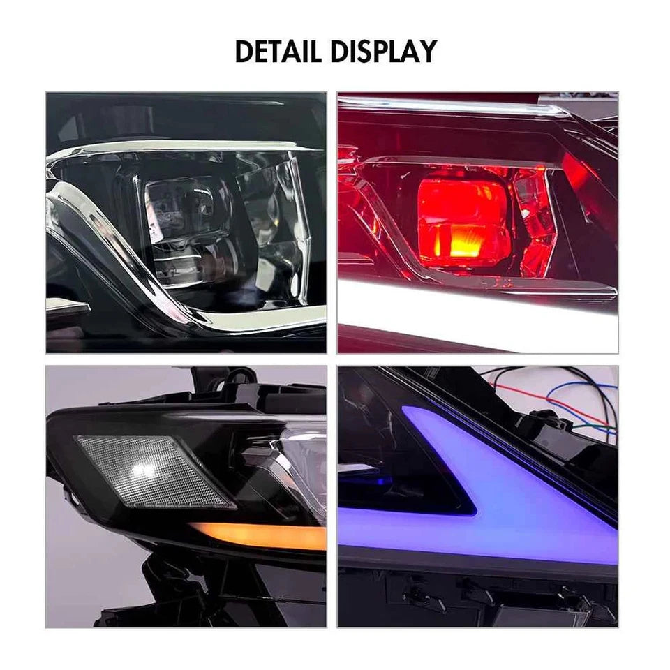 NTXGlow LED Headlights (2018-2024 Toyota Camry LE, SE, XLE, XSE, TRD)