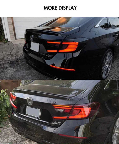 NTXGlow Smoked LED Tail Lights with Start-up Animation (2018-2022 Honda Accord)