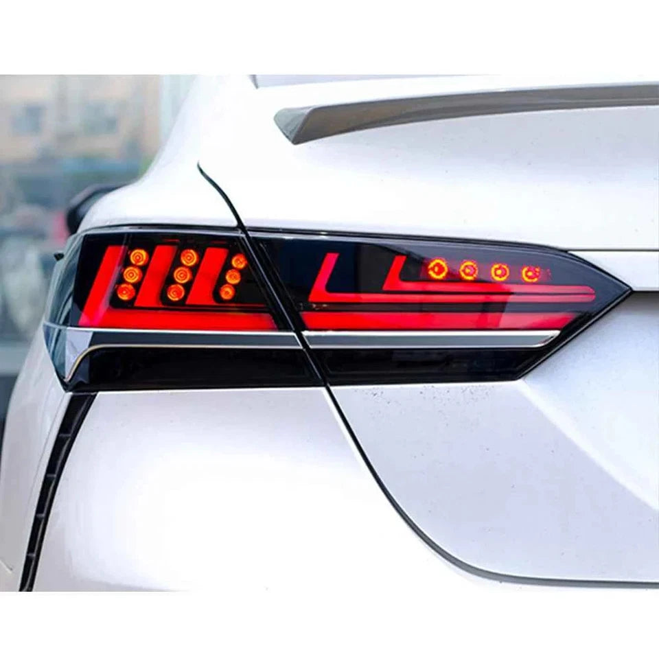 NTXGlow Clear LED Tail Lights (2018-2024 Toyota Camry)