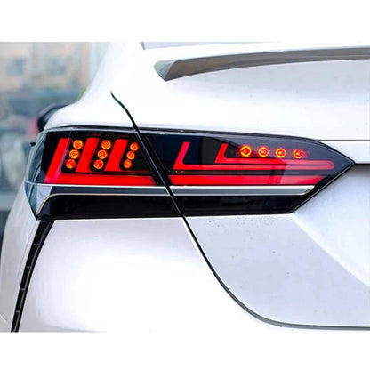 NTXGlow Clear LED Tail Lights (2018-2024 Toyota Camry)
