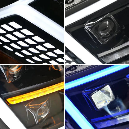NTXGlow Dynamic Animation LED Headlights (2009-2021 Mitsubishi Pajero V93 V97)