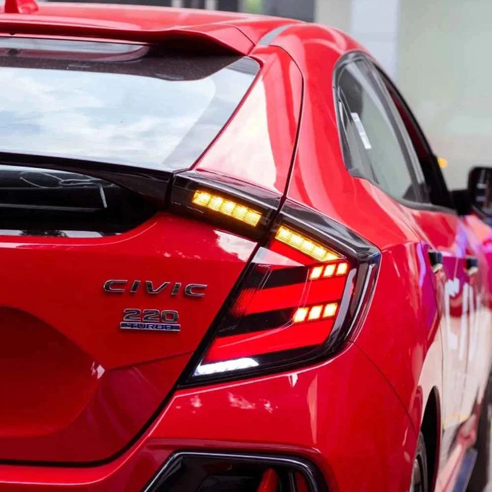 NTXGlow Smoked LED Tail Lights (2016-20 Honda Civic Hatchback)