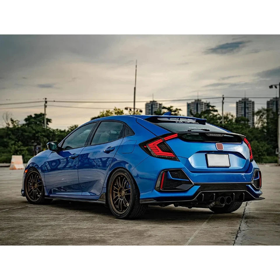 NTXGlow LED Tail Lights 2016-2021 Honda Civic Hatchback (Two Compartments)