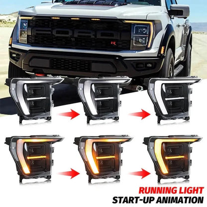 NTXGlow LED Headlights (2021-2023 Ford F-150)
