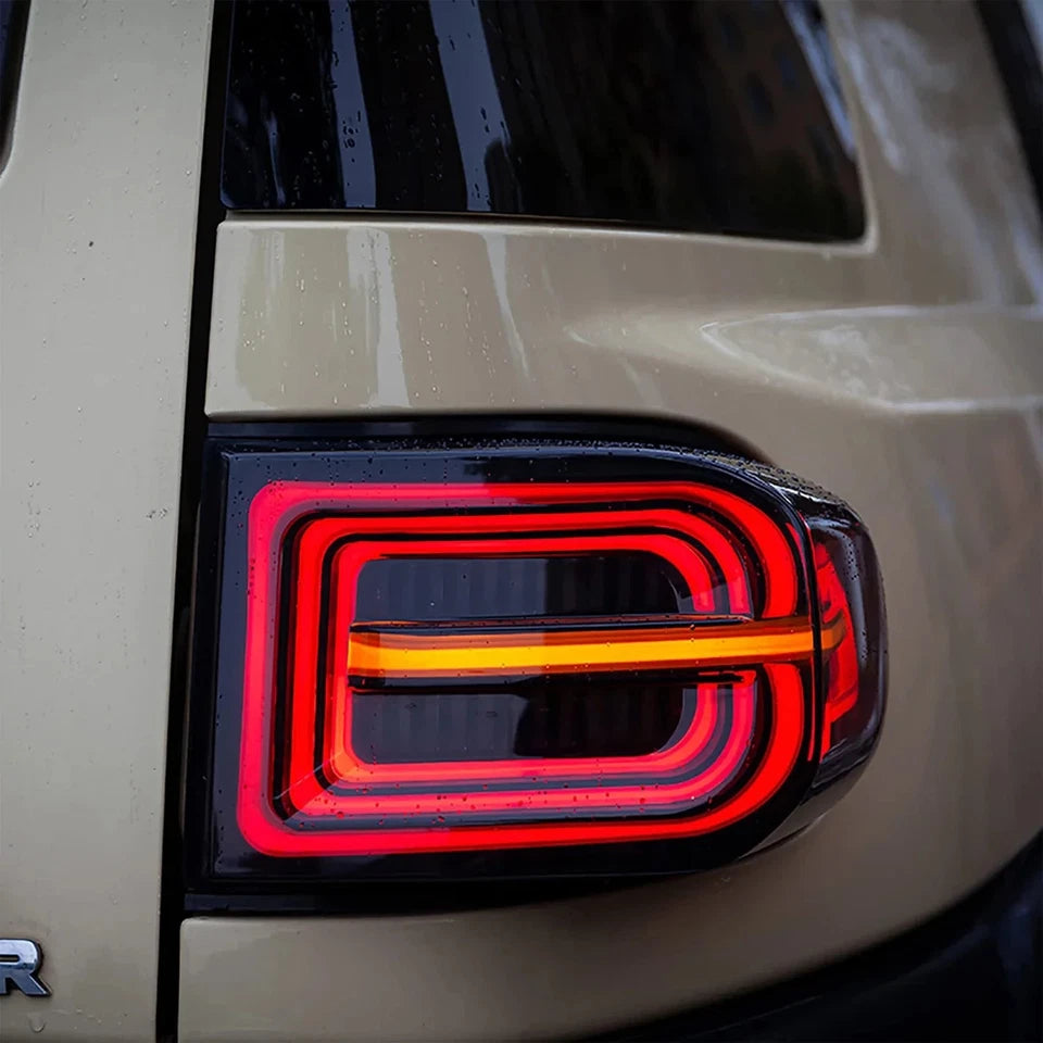 NTXGlow Smoked LED Tail Lights (2007-2021 Toyota FJ Cruiser)