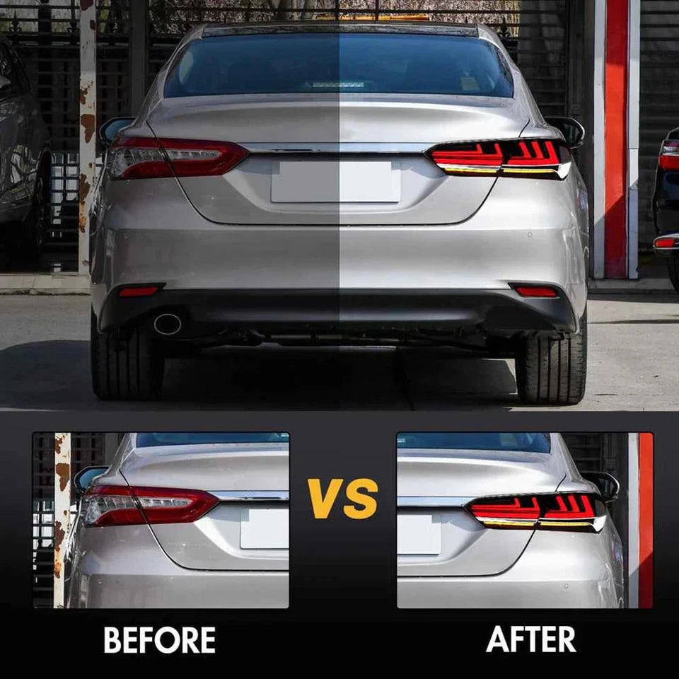 NTXGlow Smoked LED Tail Lights (2018-2024 Toyota Camry SE XSE LE )