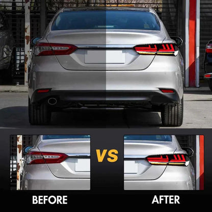 NTXGlow Smoked LED Tail Lights (2018-2024 Toyota Camry SE XSE LE )