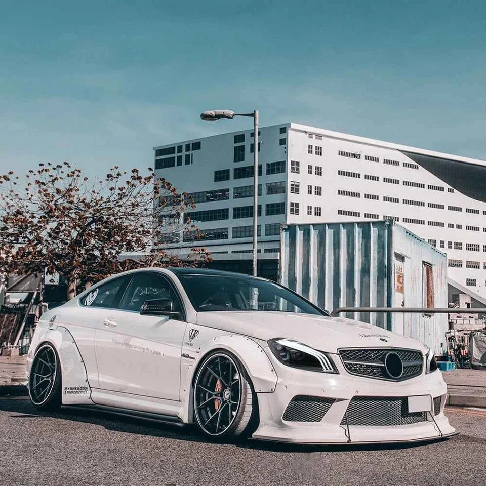 NTXGlow Clear LED Headlights (2007-2014 Mercedes-BENZ C-Class W204)