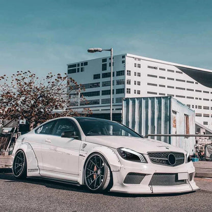 NTXGlow Clear LED Headlights (2007-2014 Mercedes-BENZ C-Class W204)