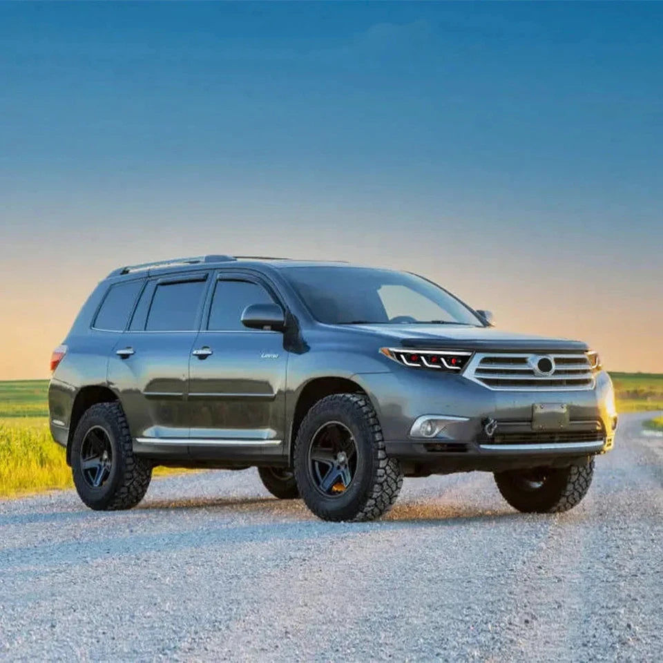 NTXGlow Demon Eyes LED Headlights (2012-2014 Toyota Highlander)