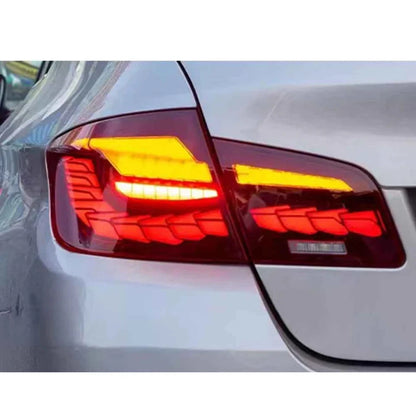NTXGlow Smoked LED Tail Lights (2011-17 BMW 5-Series F10, F18)